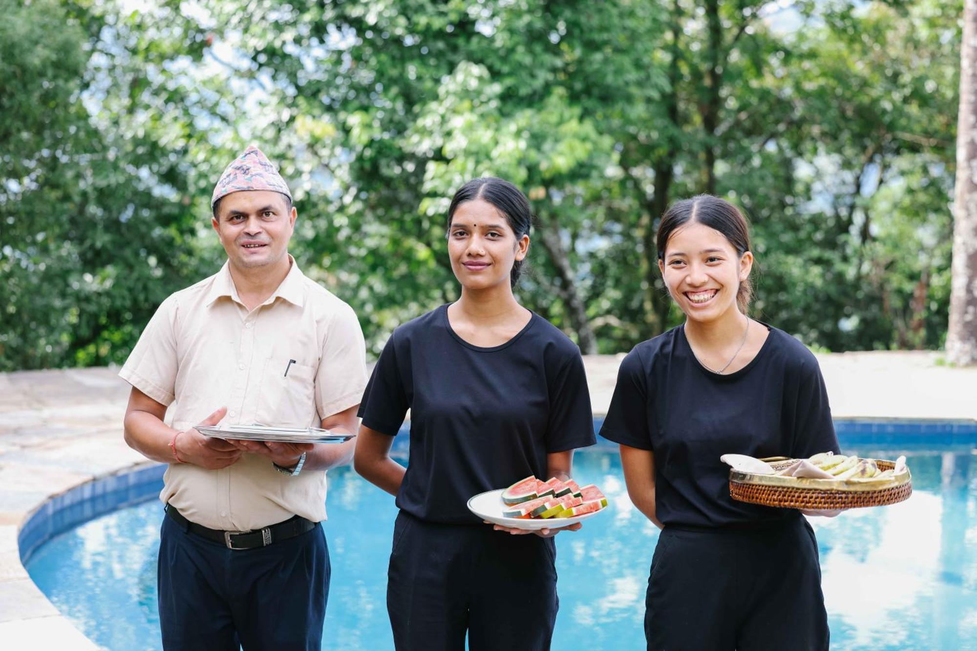 Tiger Mountain Pokhara Lodge Bagian luar foto